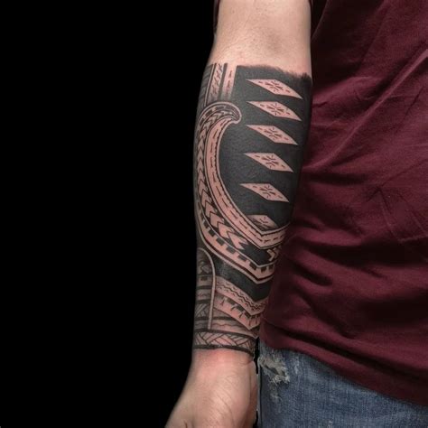 tatuajes polinesios brazo|tatuajes samoanos.